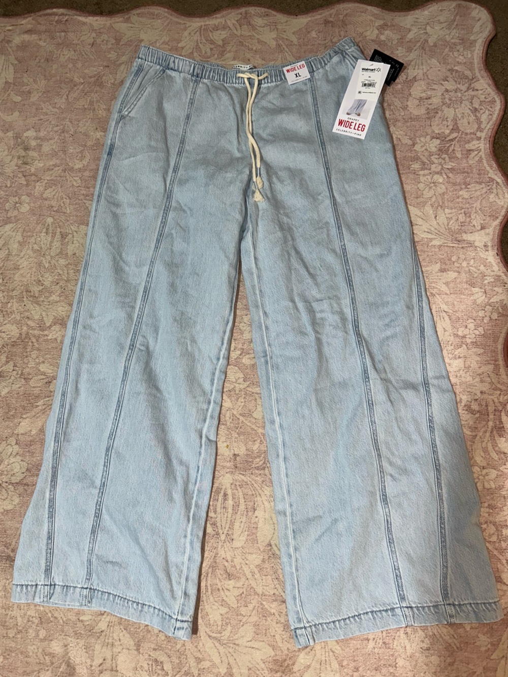 NWT Celebrity Pink wide leg pants XL